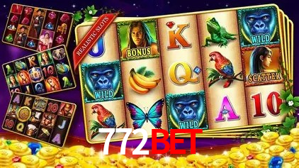 Slots com jackpots e giros grátis na 772bet